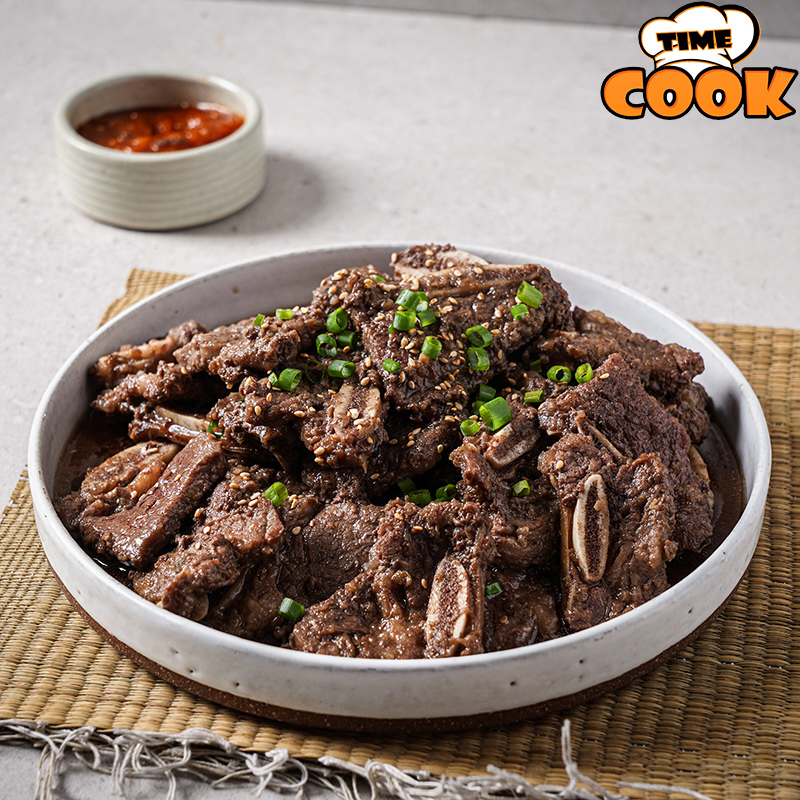 [타임쿡] 한입 양념LA갈비 500g 소갈비 인천 맛집 동추원 - 상품 이미지