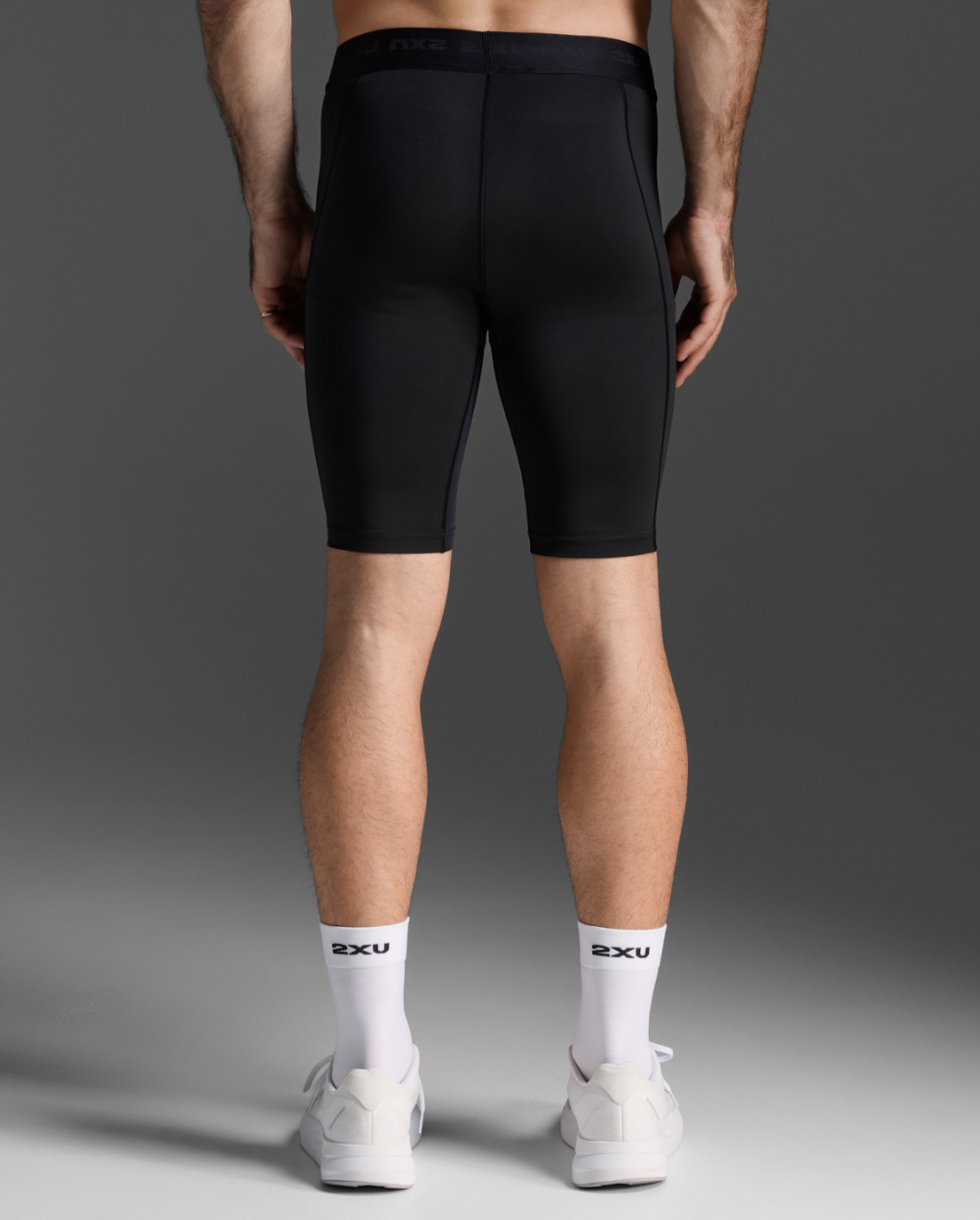 2XU 베이스 레이어 컴프레션 쇼츠 운동 바지 MA7198BBLK-NRO - 상세 이미지 4