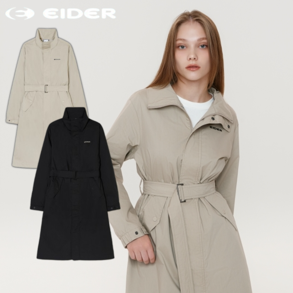 아이더 캐쥬얼 롱 코트 자켓 가을 여성 바람막이
