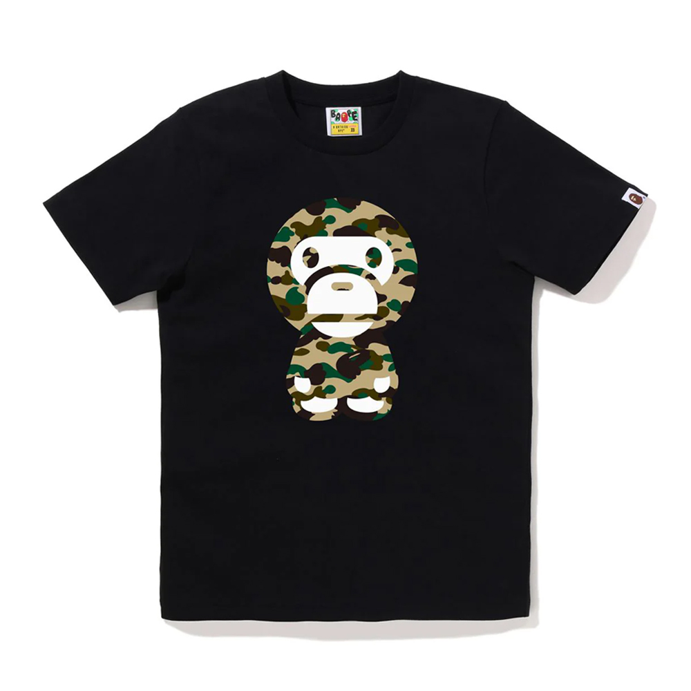 베이프 우먼즈 반팔티 1ST CAMO BIG BABY MILO TEE 2L20-210-003 - 상세 이미지 2