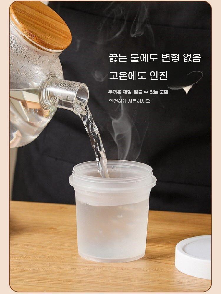 푸딩 병 플라스틱 공병 잼 미니 용기 일회용 과일컵 요거트병 디저트 - 상세 이미지 5