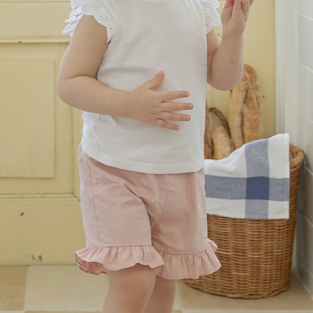 빌리 스텔라 프릴 반바지-핑크 (12m~4y) - 상세 이미지 4