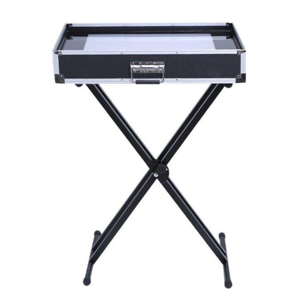 샌드아트 LED 스크린 박스 라이트 상자 탁상형 거치대 화이트+7색 조명+받침대 - 상세 이미지 2