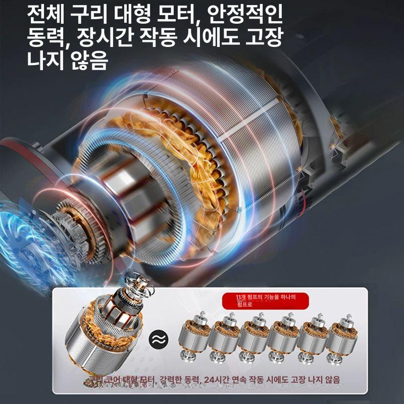 전동 수중 모터펌프 워터펌프 원격제어 부품 70분 1인치 구경 본체만 12V - 상세 이미지 5
