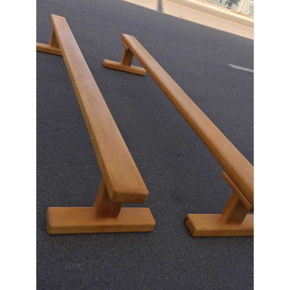 평균대 체조 연습용 균형 감각 발달 홈트 기구 다리 1.5mx8cmx30cm - 상세 이미지 4