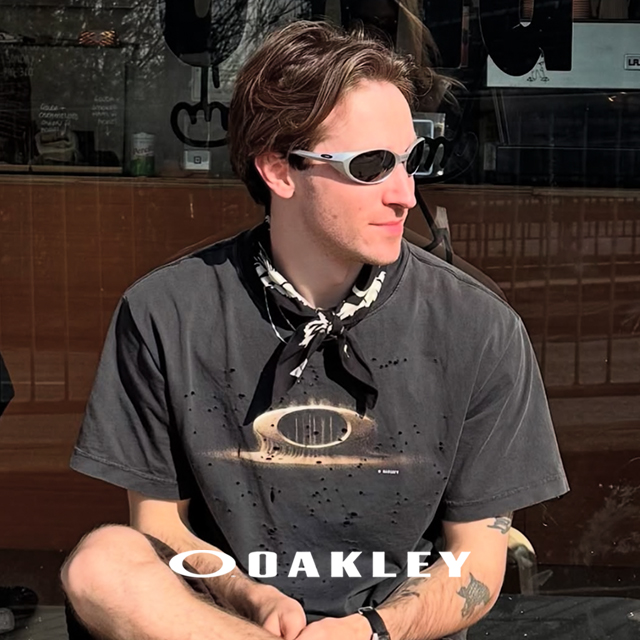 오클리 선글라스 아이자켓 리덕스 9438 블랙 실버 남자 여자 러닝 편광 선글라스