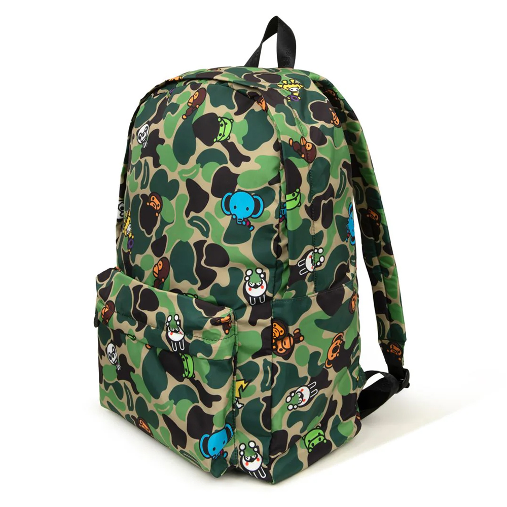 베이프 백팩 BABY MILO LARGE BACKPACK 1 AL70-189-301 - 상품 이미지