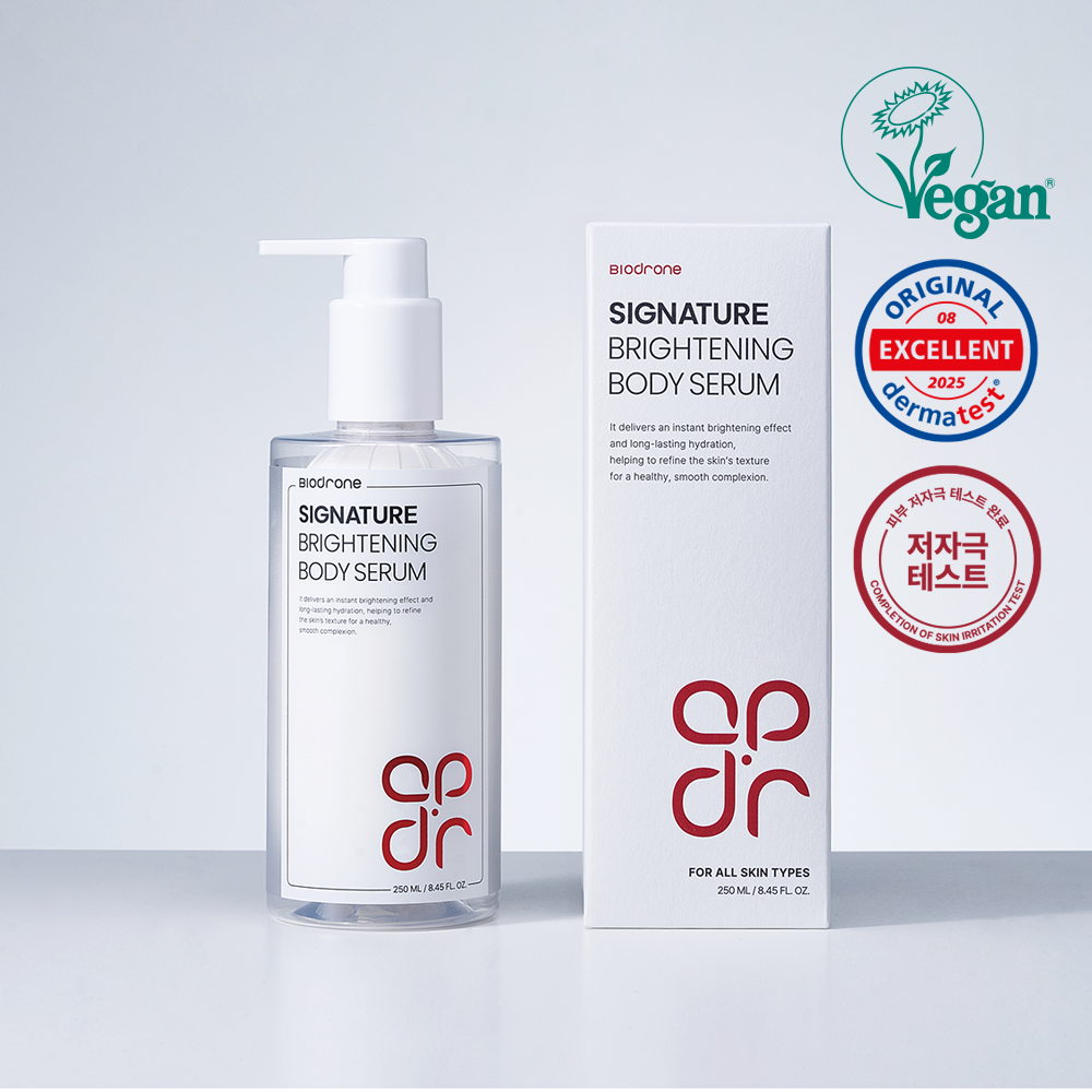 바이오드론 시그니처 브라이트닝 바디세럼 미백 피부결개선 대용량 펌핑 250ml - 메인 이미지