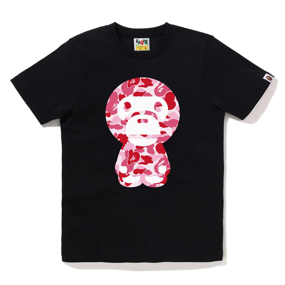 베이프 우먼즈 반팔티 ABC CAMO BIG BABY MILO TEE 2L20-210-001 - 상세 이미지 3