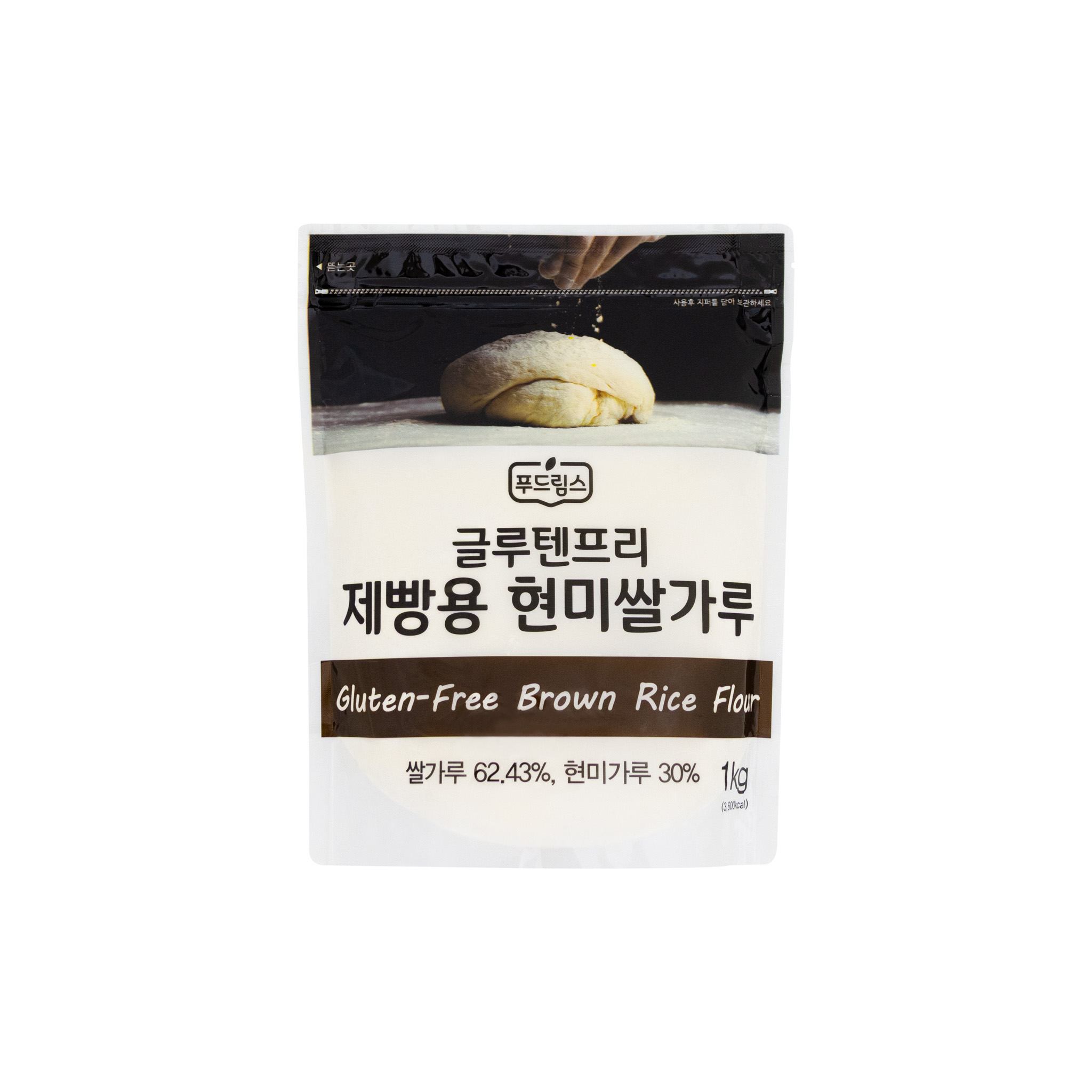 [글루텐프리] Glutenfree 푸드림스 제빵용현미쌀가루, 밀가루대체 1kg, 1개 - 상품 이미지