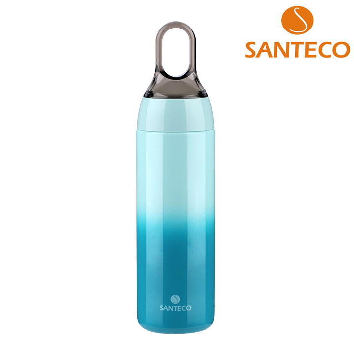 [산테코] 요가슬림 스텐 보온보냉 텀블러 380ml (바운드리스블루) - 상세 이미지 2