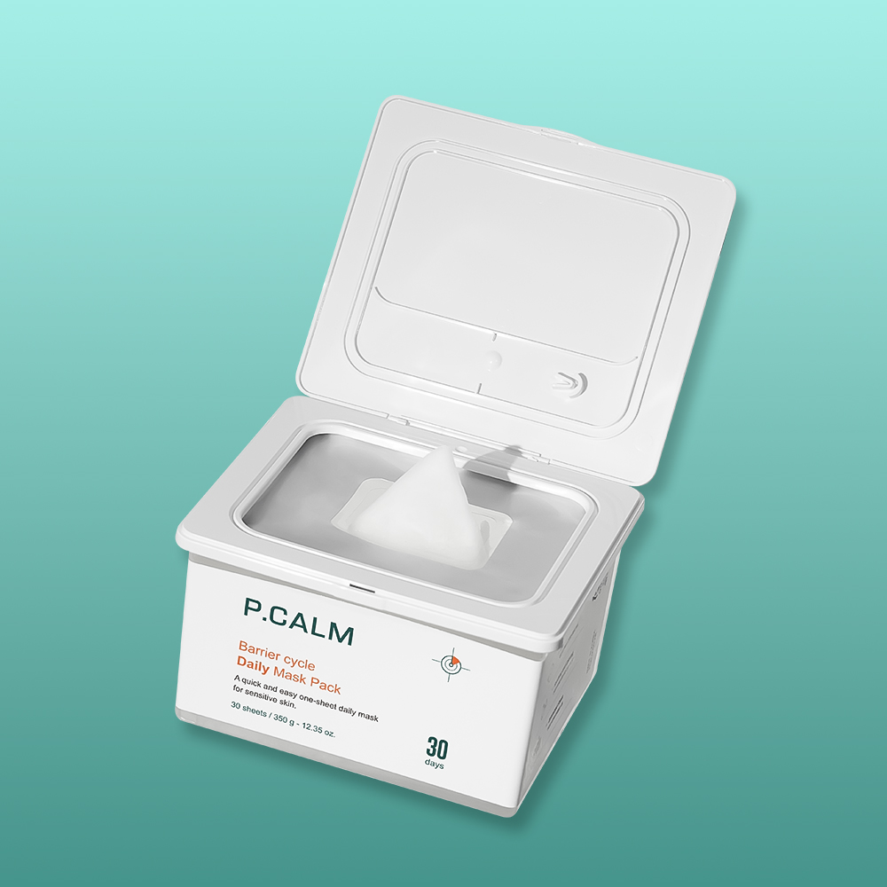 피캄 베리어사이클 데일리 마스크팩 30매 / 퀵마스크 피지개선 나이트루틴 저자극 착붙팩 수분 보습 민감성 - 상품 이미지