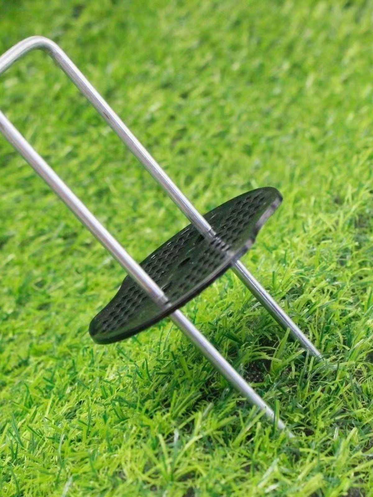 멀칭핀 플라스틱커버 비닐 고정 매트핀 잡초 지면 농업용 2.5mm 4cm 10cm 500세트 - 상품 이미지