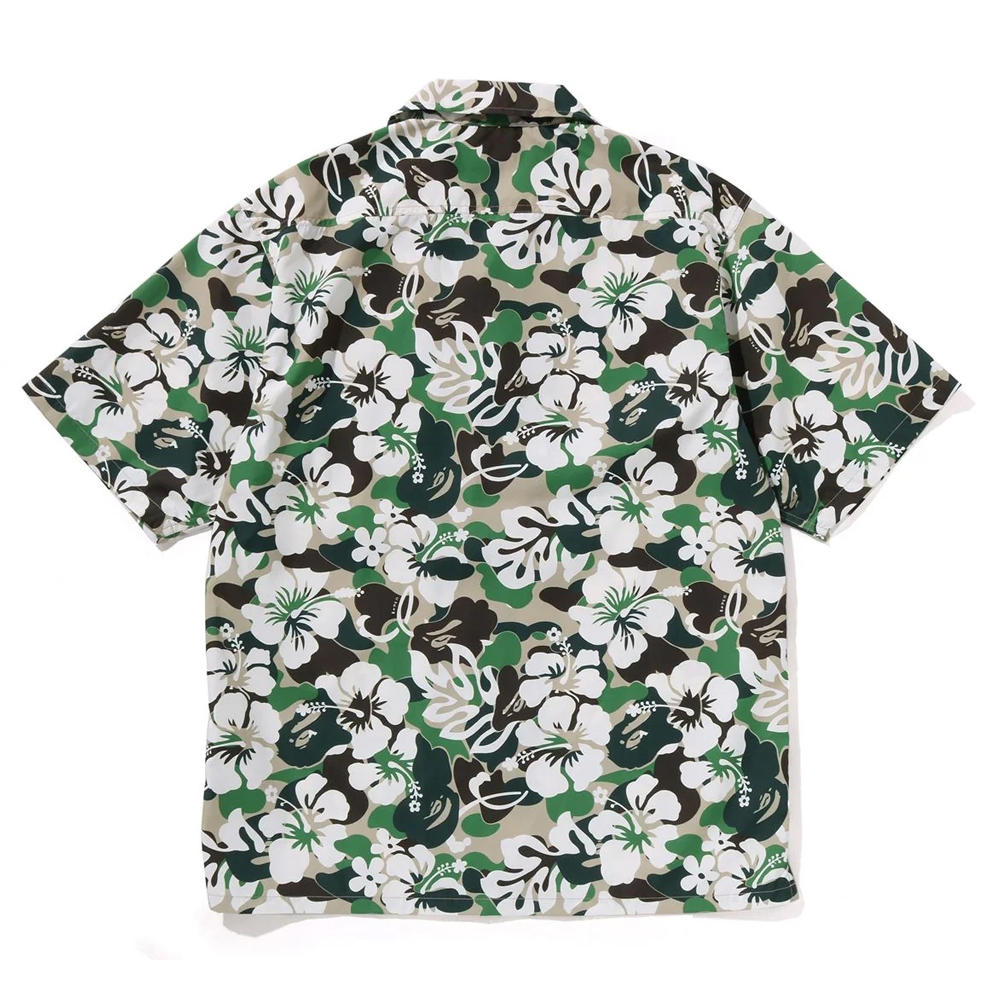 베이프 셔츠 ABC RESORT CAMO OPEN COLLAR SS SHIRT 1L70-132-001 - 상세 이미지 2