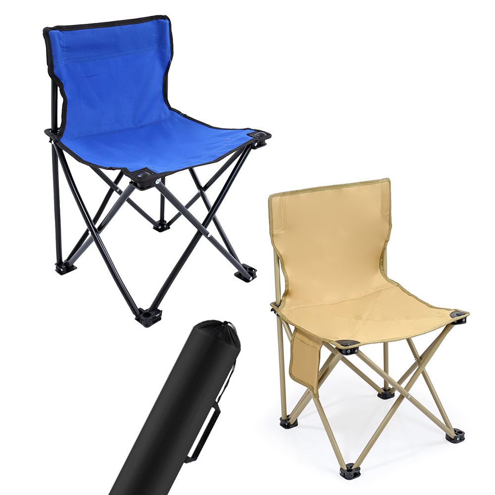 접이식 등받이 의자 간편 접의자 보조 간이 사무실 야외 휴대용 경량