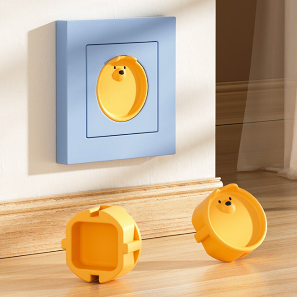 귀여운 콘센트마개 실리콘 콘센트캡 멀티탭 안전커버 6p세트