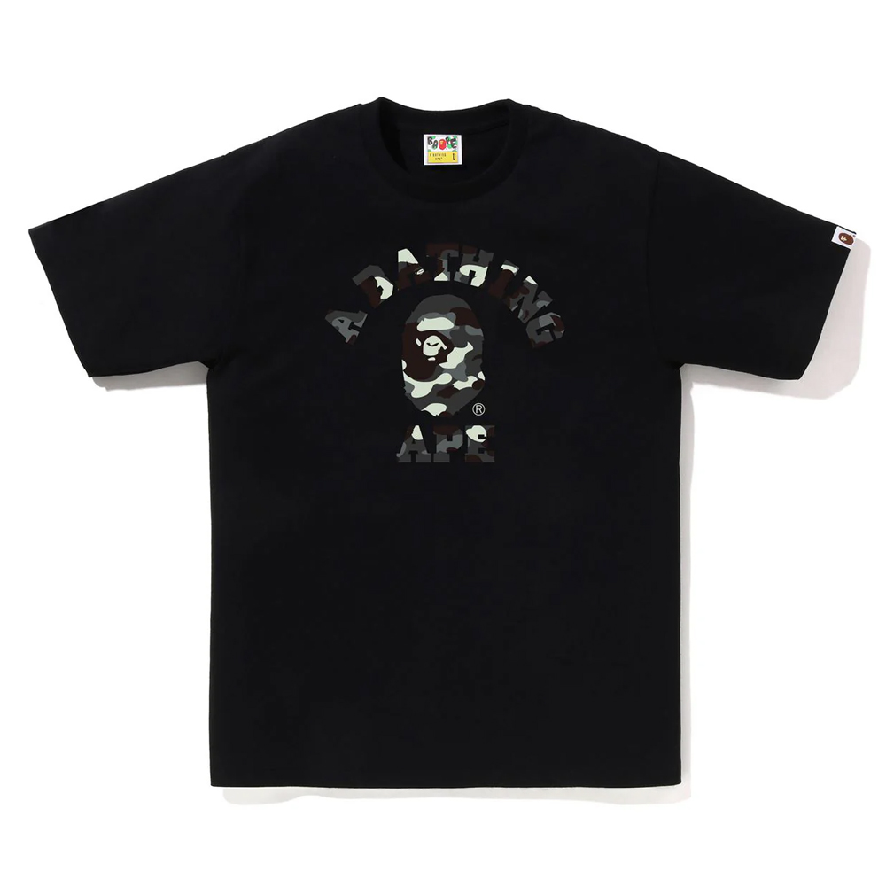 베이프 반팔티 CITY CAMO COLLEGE TEE 1L80-110-026 - 상품 이미지