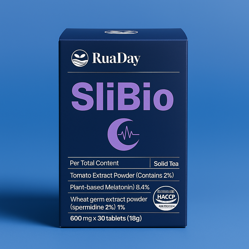 식물성 멜라토닌 루아데이 슬리비오 수면 두뇌건강 30정, 6개 - 상품 이미지