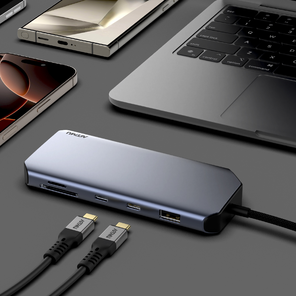 USB C타입 10in1 4K 60hz Gen2 10Gbps 멀티 허브 MH420 이미지 3
