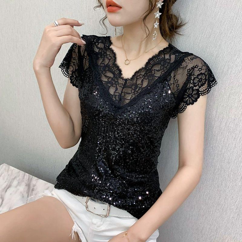 라틴 연습복 에어로빅복 공연복 무대의상 라인댄스복 블랙 S - 상품 이미지