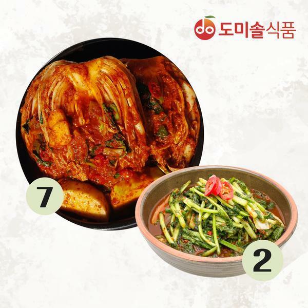 도미솔 박미희 사랑채 7kg + 열무김치 2kg - 메인 이미지