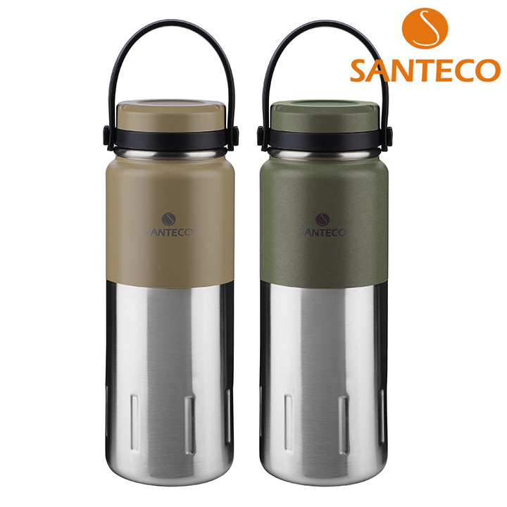 [산테코] 코야 스텐 보온보냉 텀블러 500ml (아웃도어카키) - 상세 이미지 4