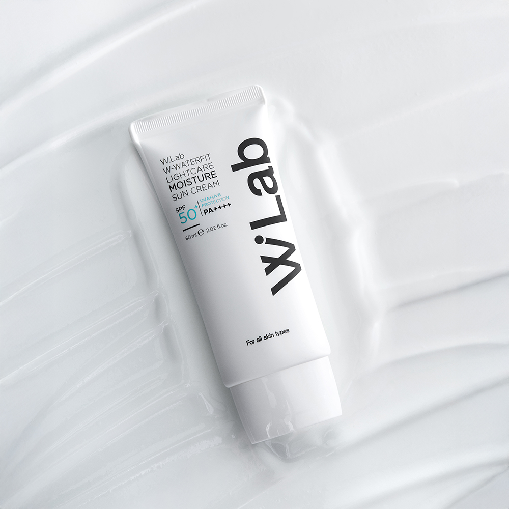 [수분선크림] 더블유 워터핏 라이트케어 모이스처 수분 선크림 SPF50+ PA++++ 60ml, 2개 - 상세 이미지 5
