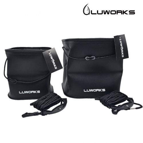 루웍스 접이식 두레박 블랙 24CM LWT-224 - 상세 이미지 3