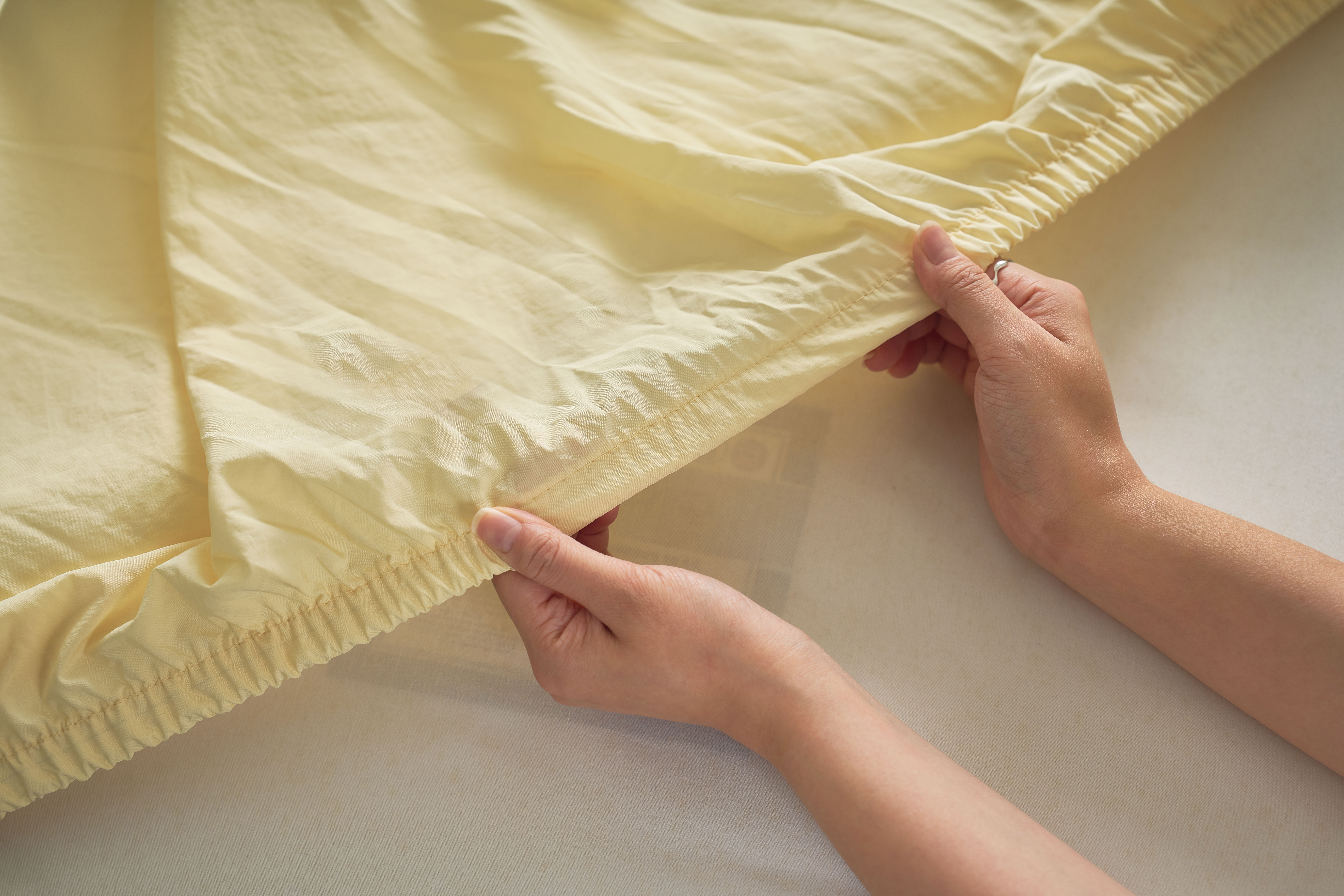 고정밴드 알러지케어 밴드형 누빔 매트리스 사계절 겨울 침대커버 SS