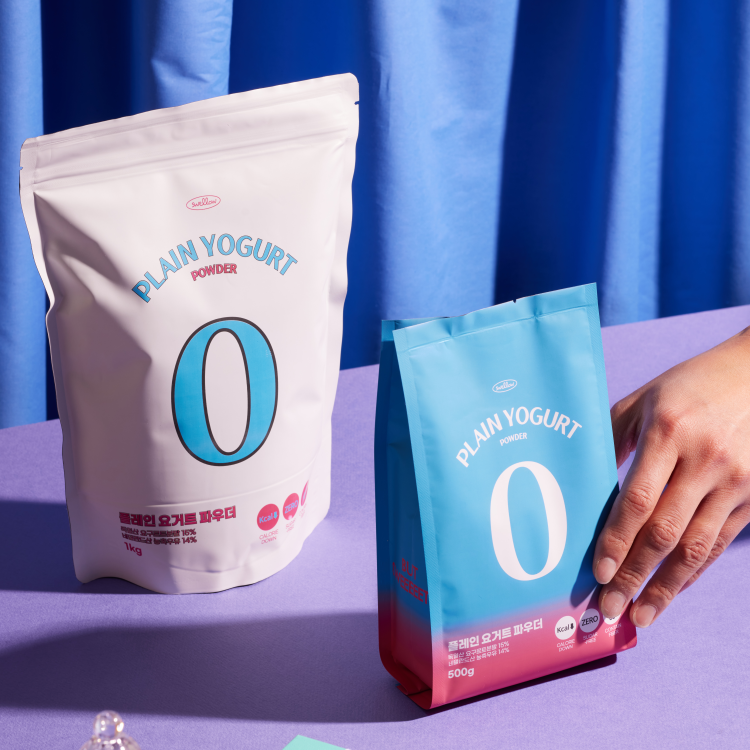스웰로우 저당 제로 플레인요거트 요거트 파우더 라떼 설탕무첨가 가루 무가당 500g - 상세 이미지 3