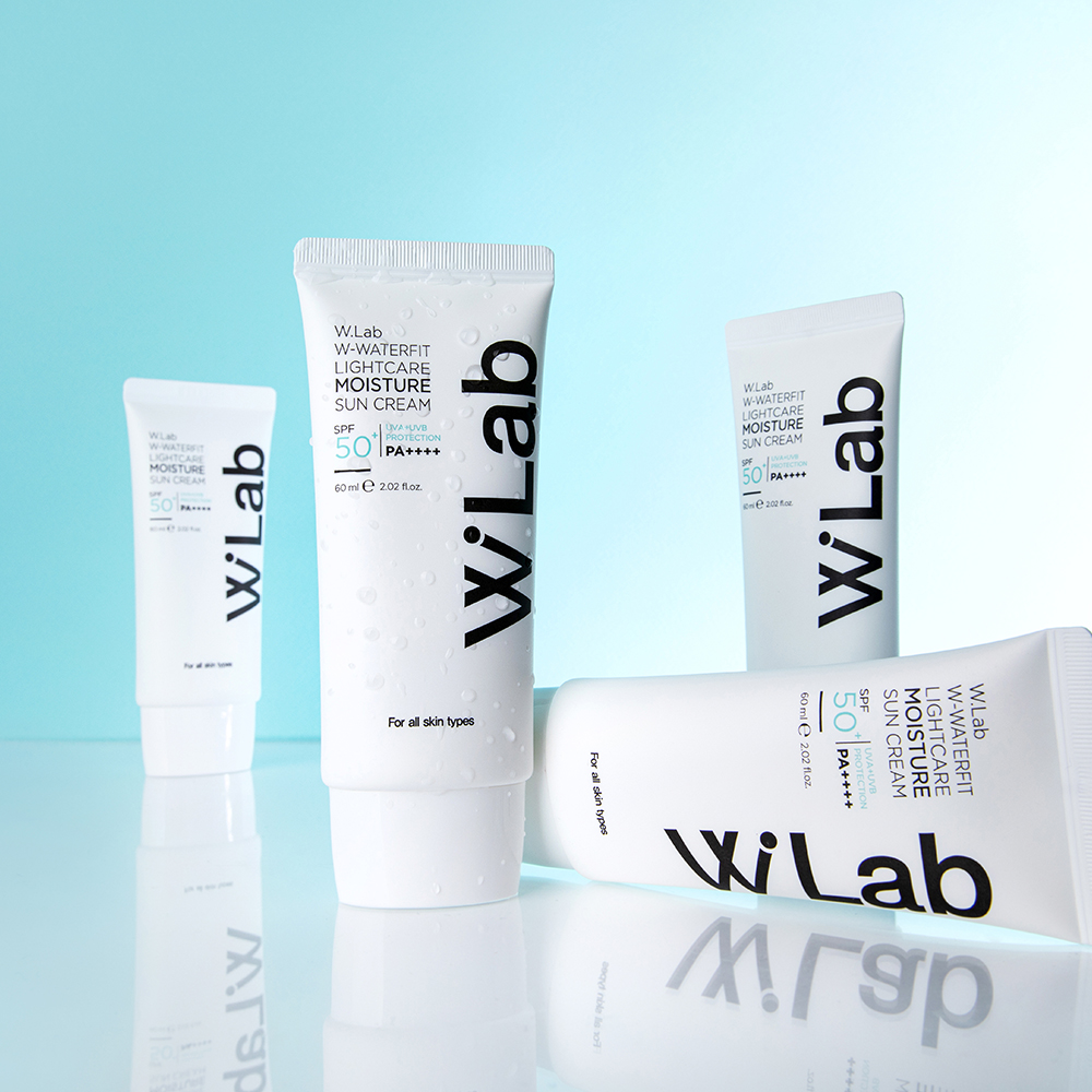 [수분선크림] 더블유 워터핏 라이트케어 모이스처 수분 선크림 SPF50+ PA++++ 60ml, 2개 이미지 8