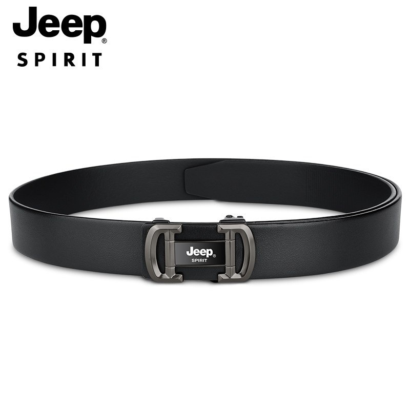 JEEP SPIRIT 남성 최고급 소가죽 자동 버클 벨트 상품 이미지