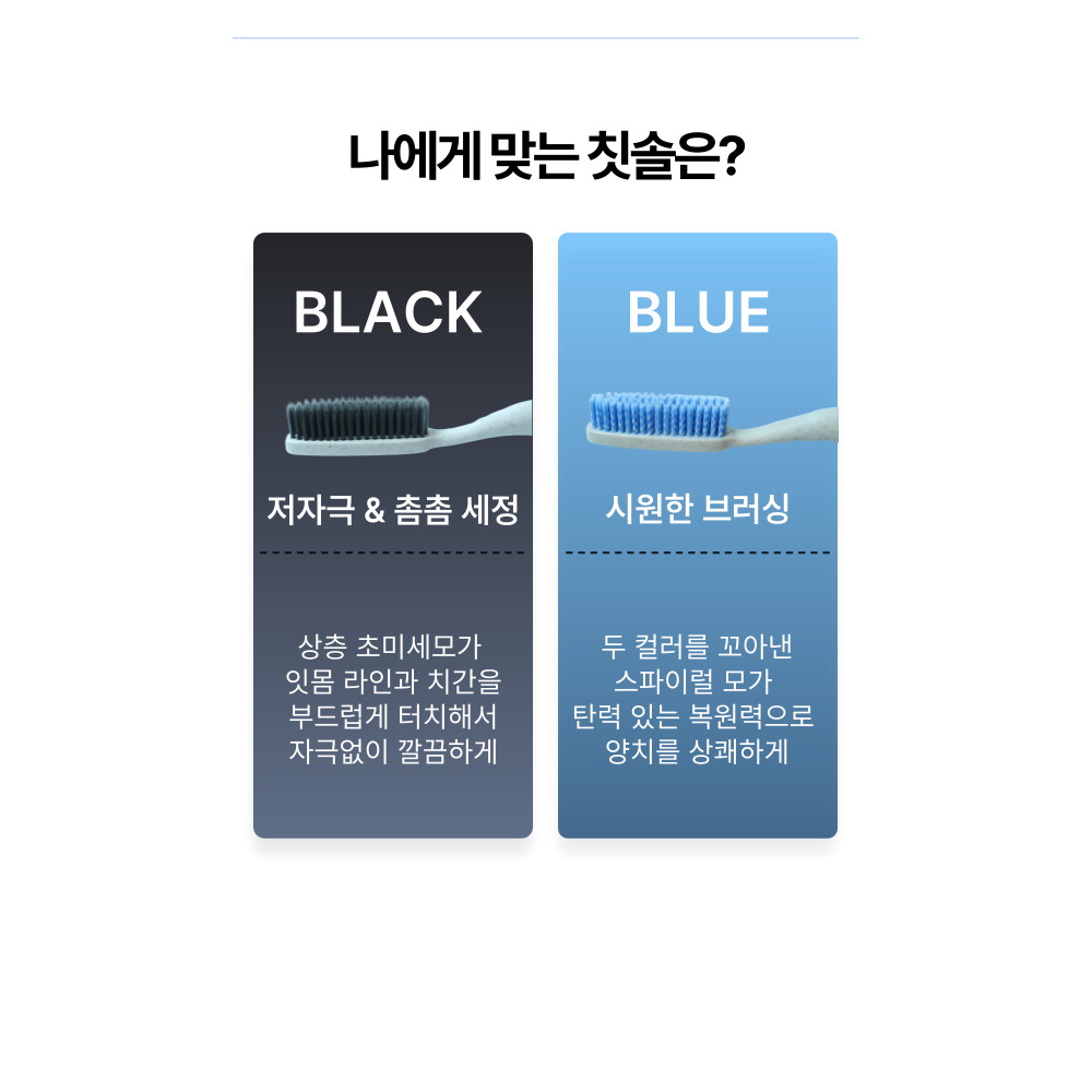 미세모 칫솔 왕모 나이스샷 치과칫솔 치솔 2개입 이미지 6
