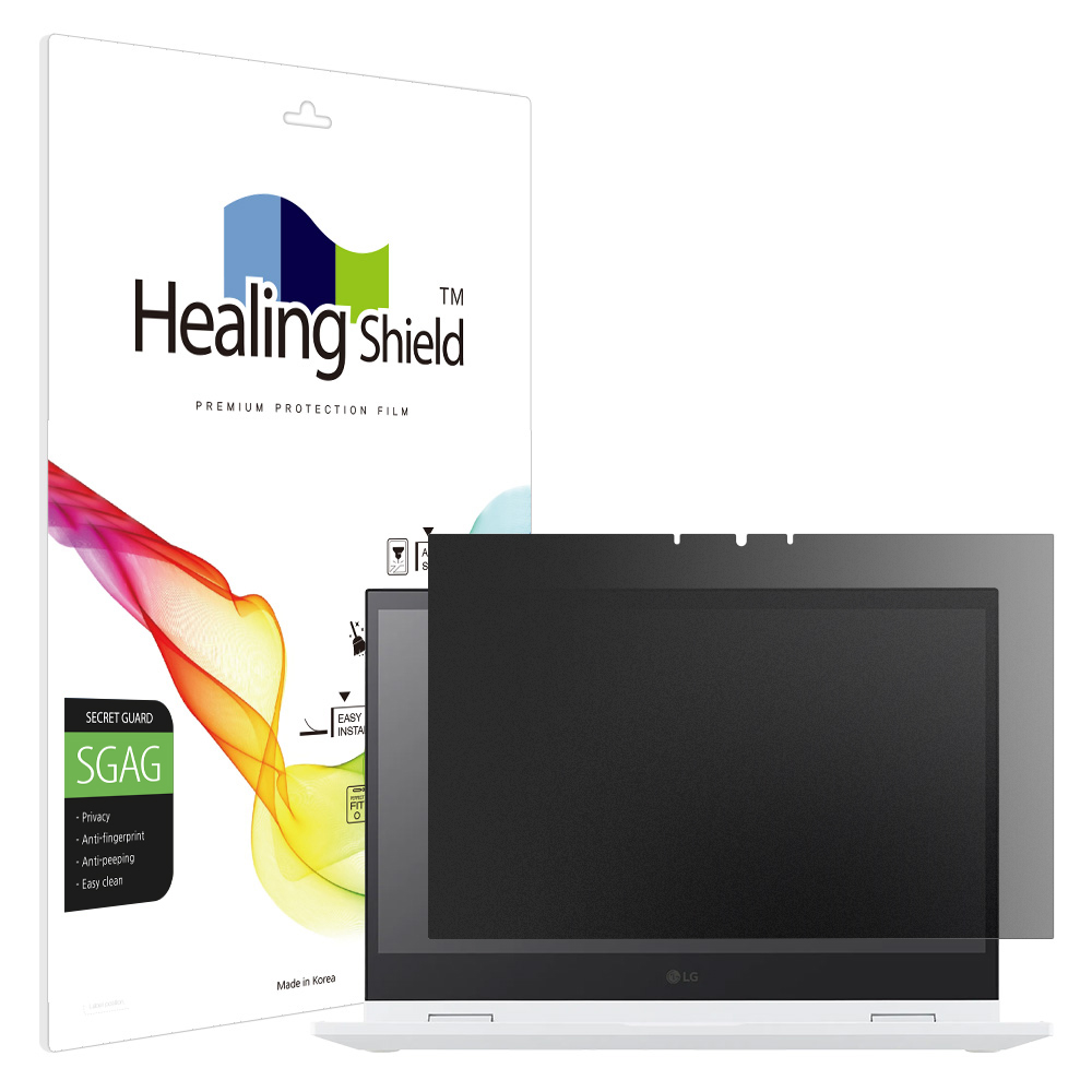 LG 2in1 PC 14T30S 프라이버시 저반사 사생활 보호필름 액정 - 메인 이미지