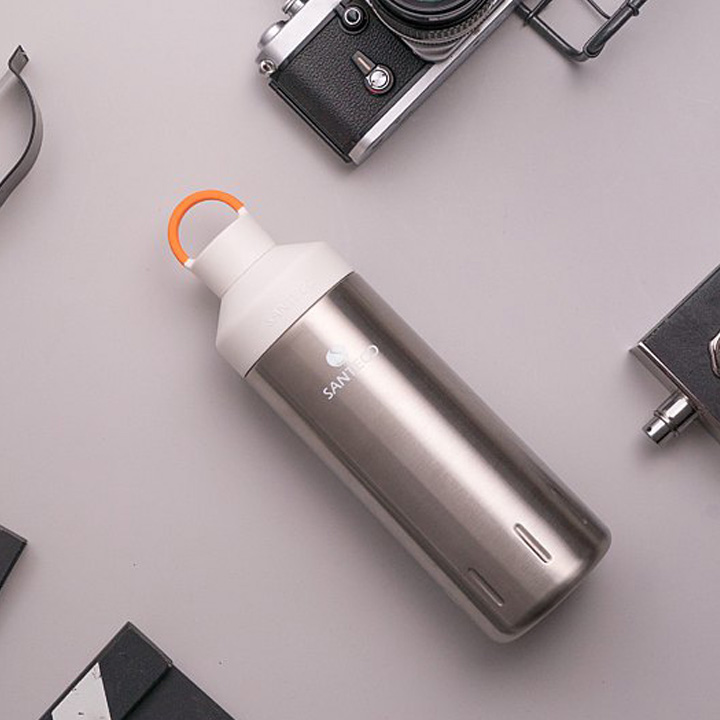 [산테코] 오션 보온보냉병 590ml (스틸) 이미지 6