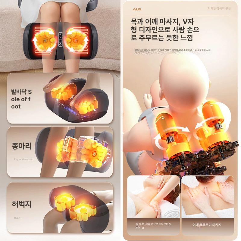 휴대용안마의자 효도선물 허리 사무실 안마 안마매트 자동 마사지 쿠션 플래그십 A - 상세 이미지 5
