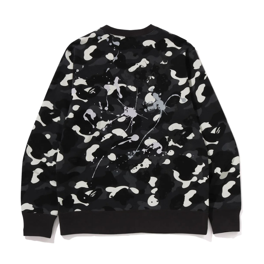 베이프 티셔츠 CITY CAMO PAINTING CREWNECK SWEATSHIRT 1L80-113-006 - 상세 이미지 2
