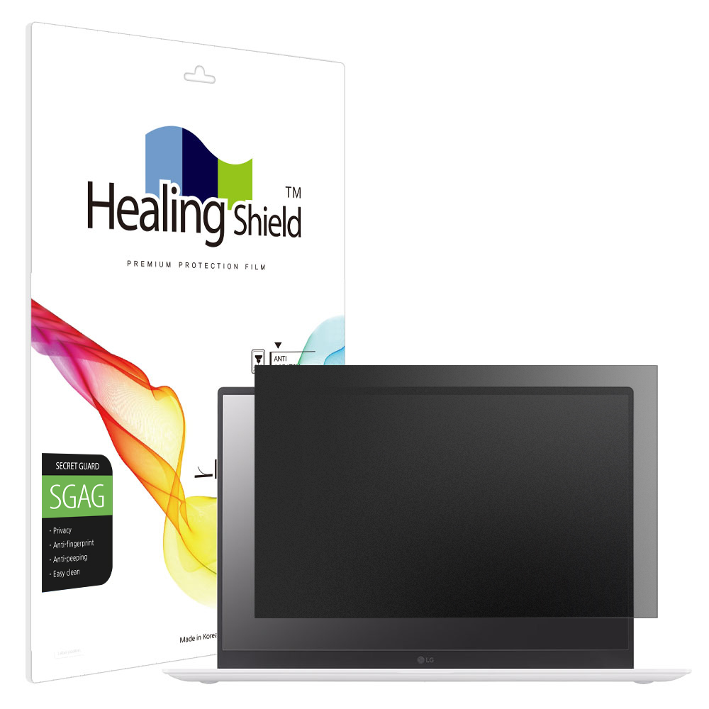 LG 그램 프로 2024 16Z90SP 16ZD90SP 프라이버시 저반사 사생활 보호필름 액정 - 메인 이미지