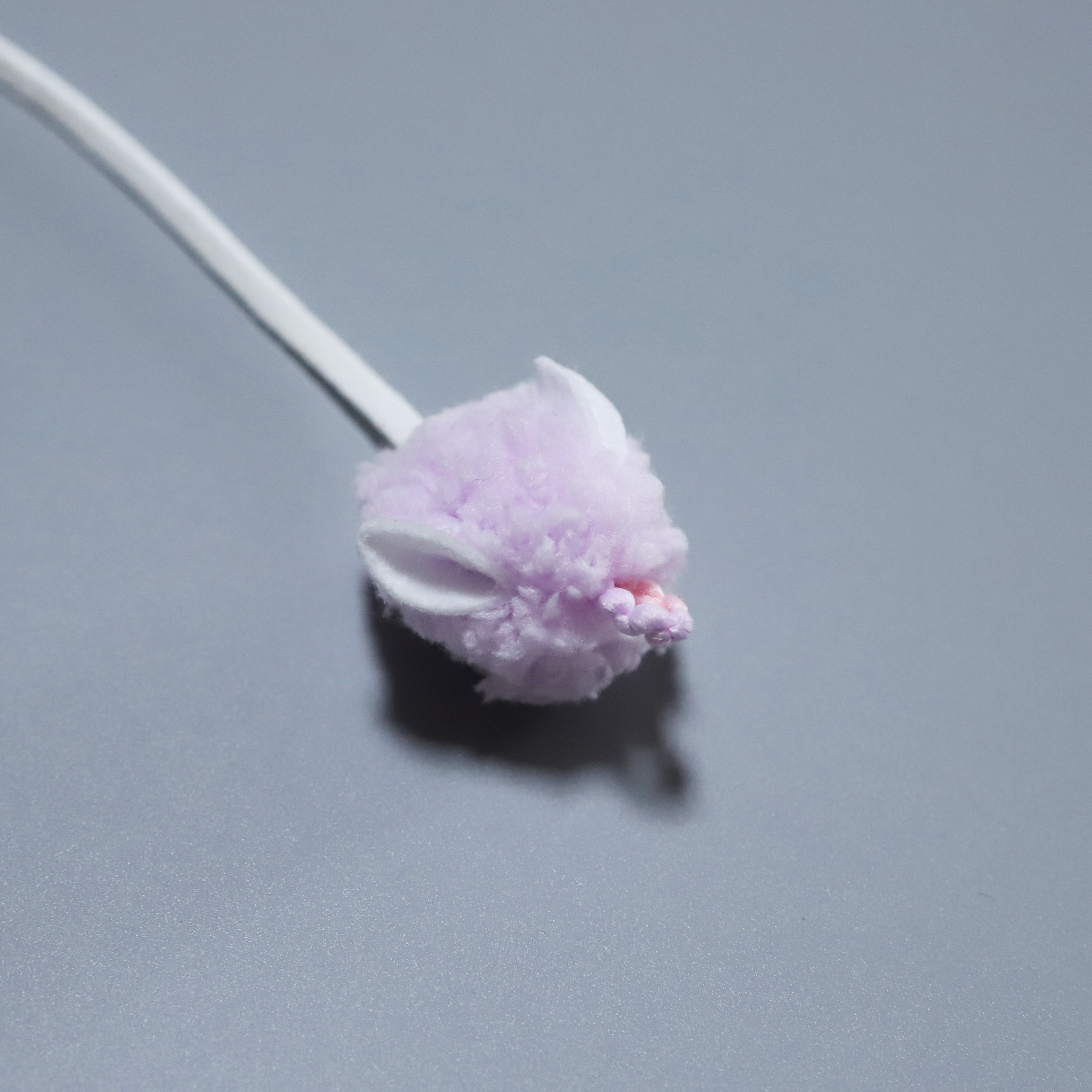 ABIBI'S GOMULSANG 수제 고양이 장난감 리필 낚시대 끈 쥐 미니 친칠라 - 상세 이미지 3