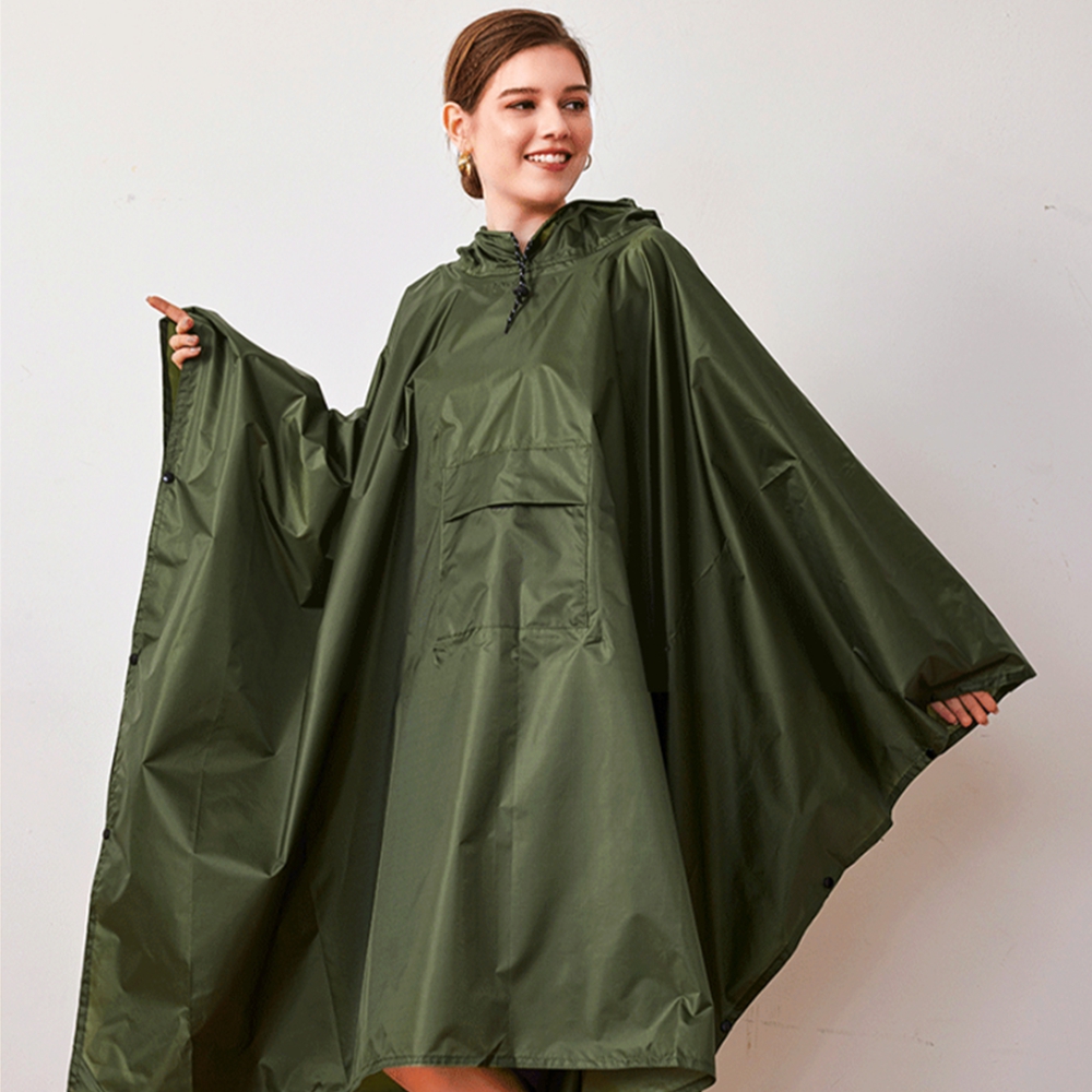 휴대용 성인우비 망토형 판쵸우비 여성 남성 우비옷 레인코트