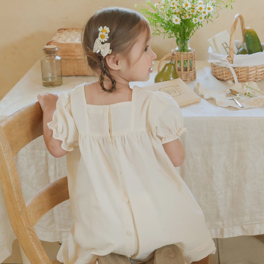 빌리 디아 원피스-크림 (12m~4y) - 상세 이미지 4