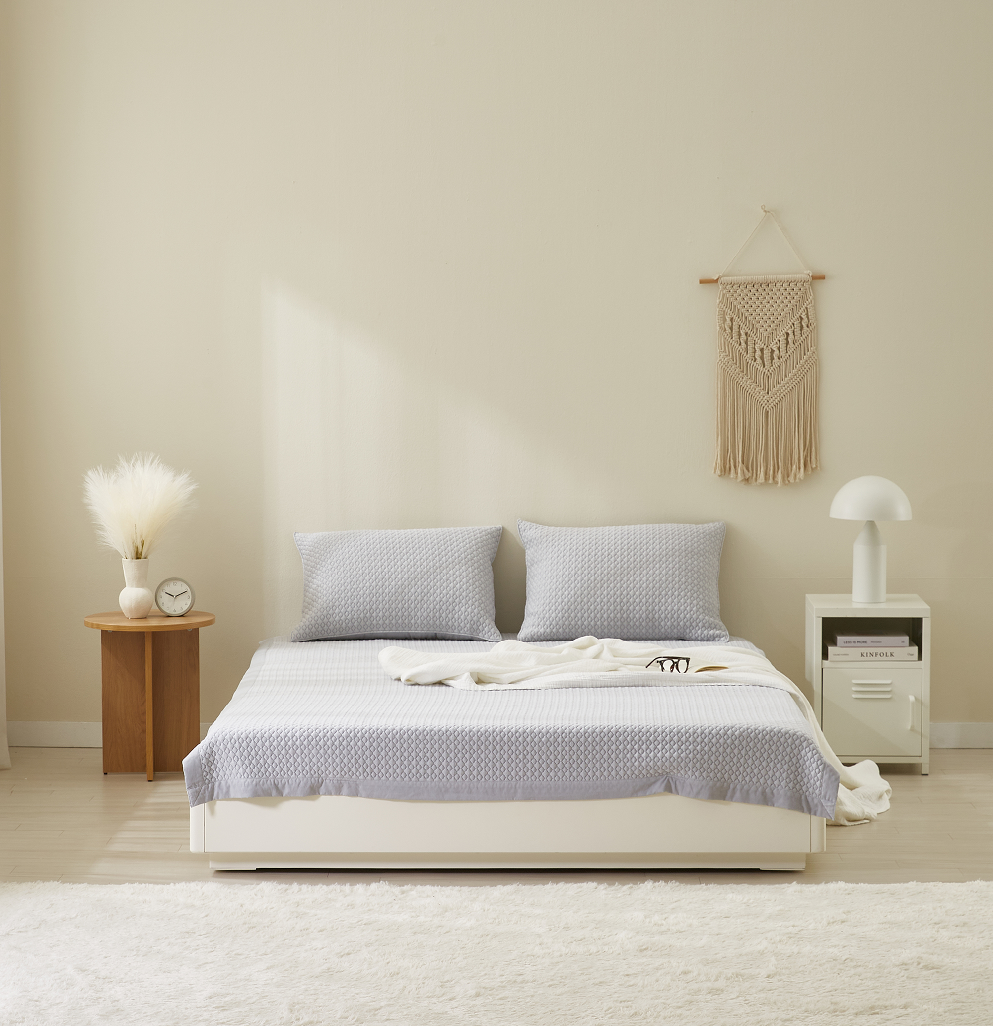 집앤콕 이불패드 모달 텐셀 이불 고정밴드 침대패드 SS