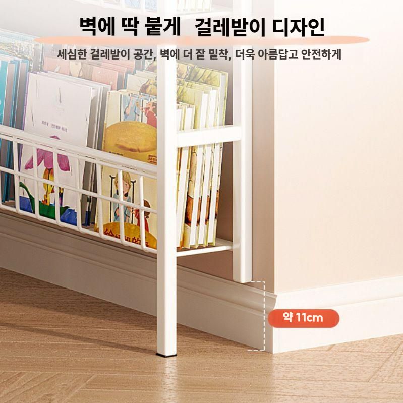 초박형 문뒤 수납장 얇은 틈새 슬림 선반 52x9x188cm 철제 - 상세 이미지 4