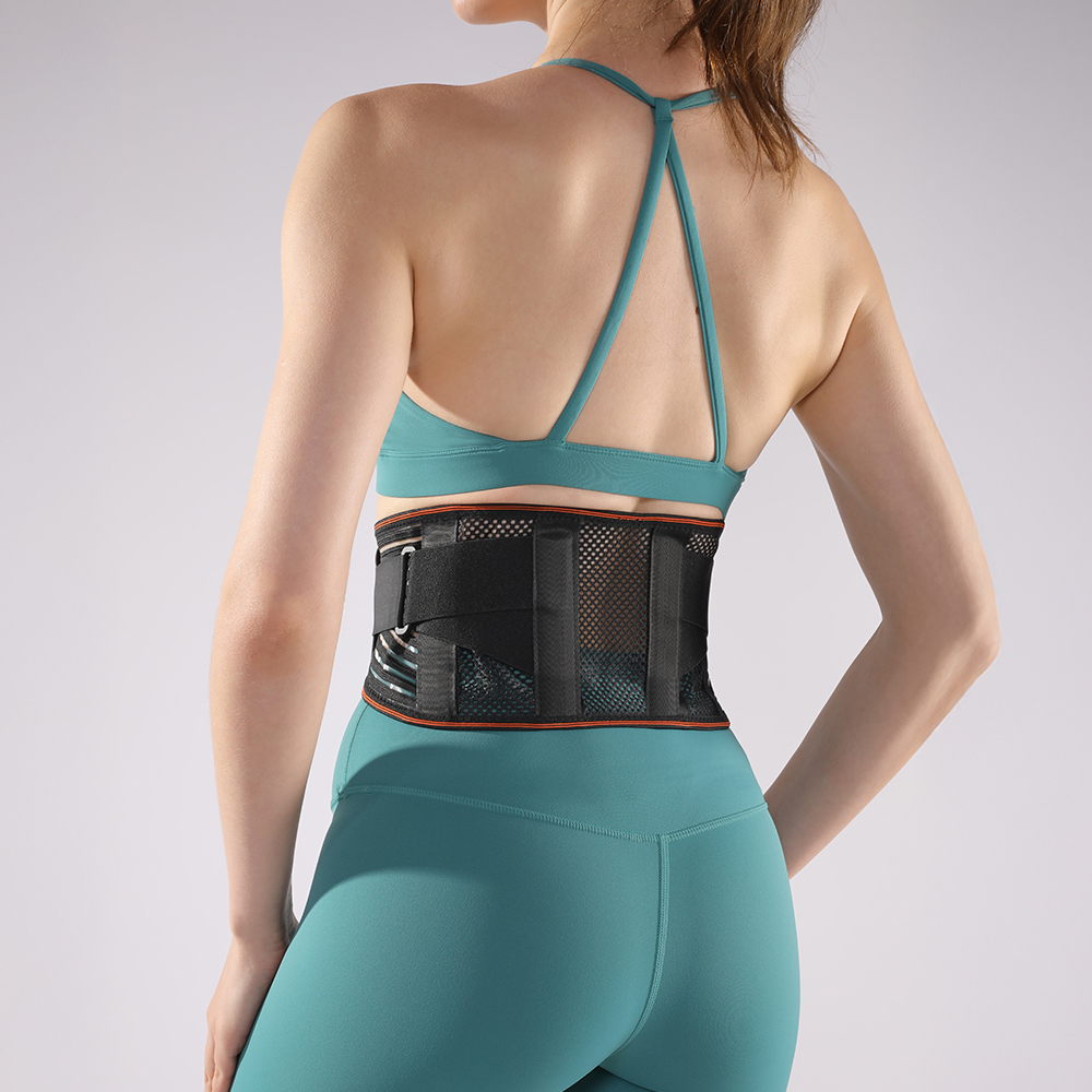 레토 슬림핏 얇은 허리보호대 남녀공용 복대 지지대 밴드 헬스 LSL-WB08