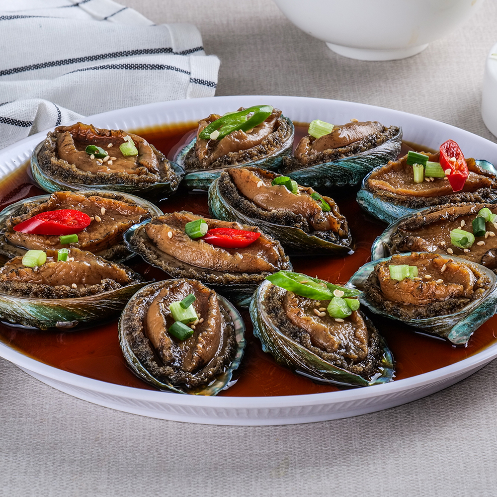 선김치 국내산 완도 활 전복장 1kg 이미지 6