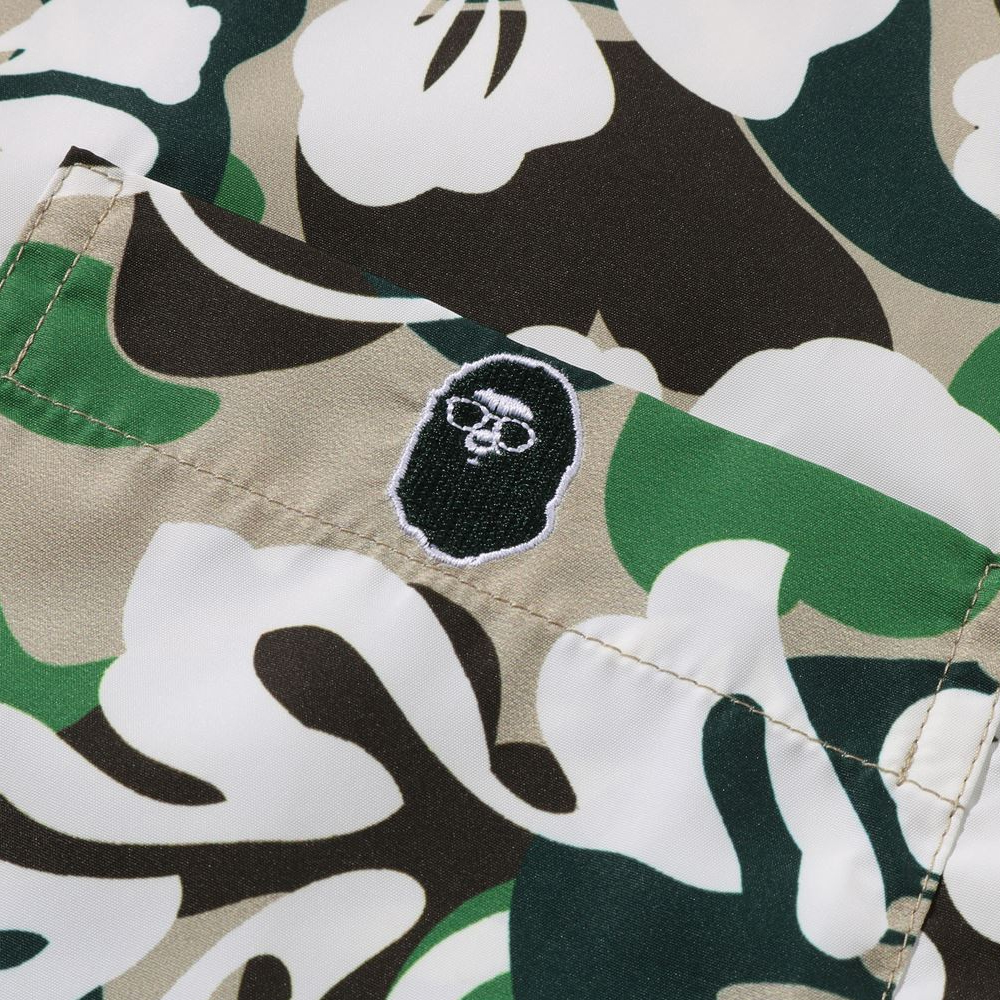 베이프 셔츠 ABC RESORT CAMO OPEN COLLAR SS SHIRT 1L70-132-001 - 상세 이미지 4