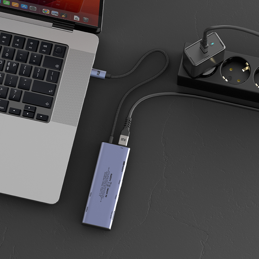 USB C타입 8in1 4K 60hz Gen2 10Gbps 멀티 허브 MH330 - 상세 이미지 4