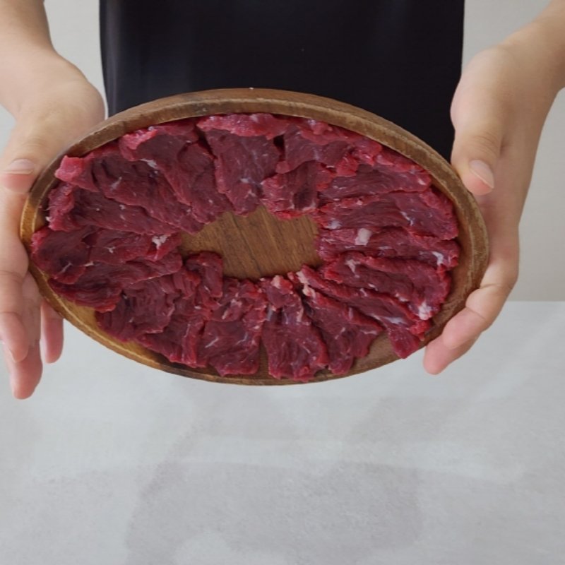 자연가득 당일도축 한우 뭉티기 200g 과 뭉티기 소스 50g - 상세 이미지 2
