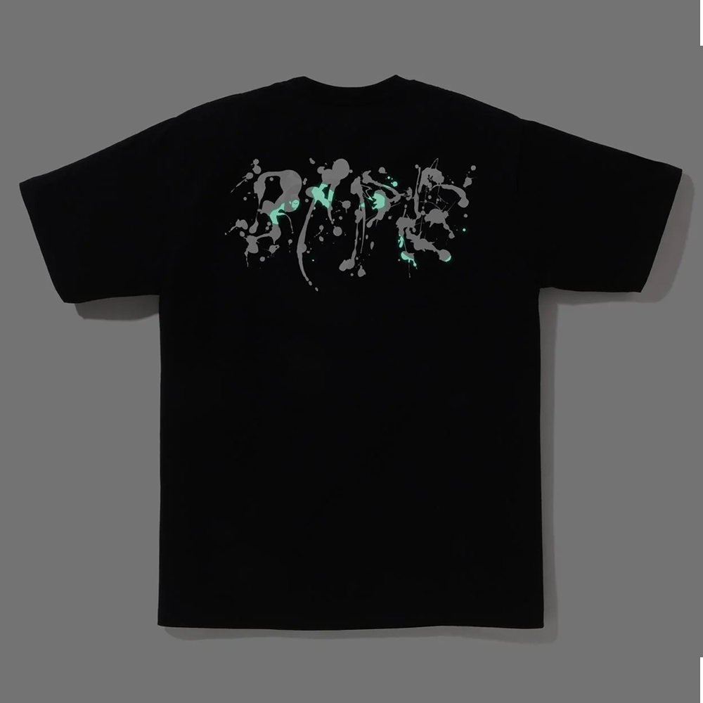 베이프 반팔티 CITY CAMO PAINTING APE HEAD TEE 1L80-110-029 - 상세 이미지 5