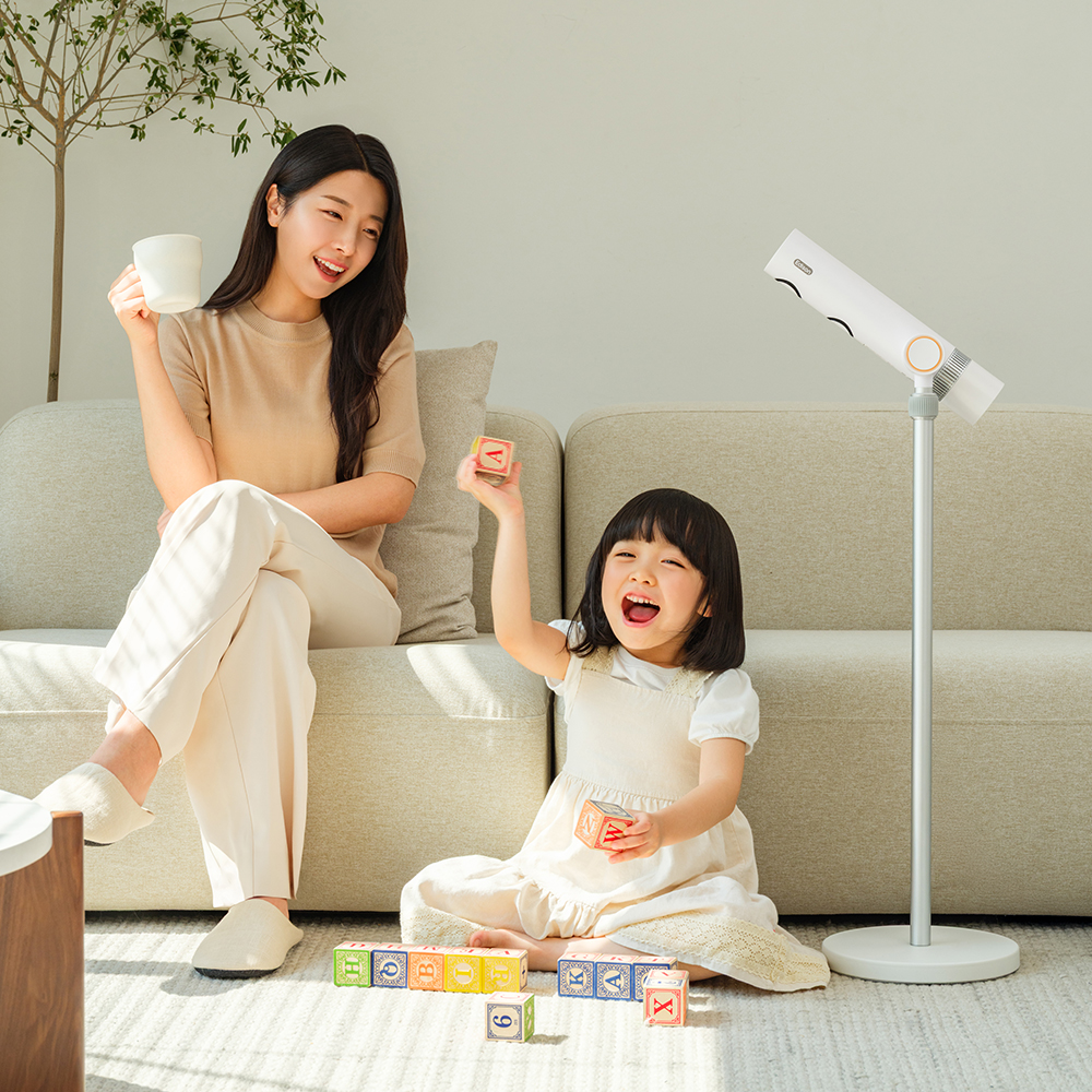 에디슨 플러스 핸즈프리 스탠딩 드라이기 저소음 음이온 스탠드 드라이어 제품 이미지